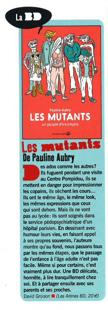 La presse parle des Mutants !